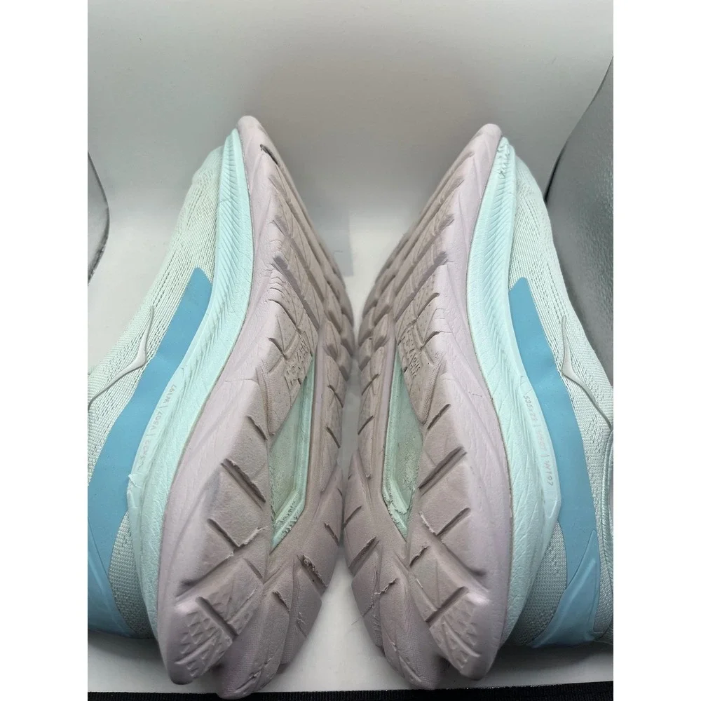 Hoka Mach 4 Womens Running Shoes Blue Glass Coastal Shade‎ 1113529 BGCS Size 9B